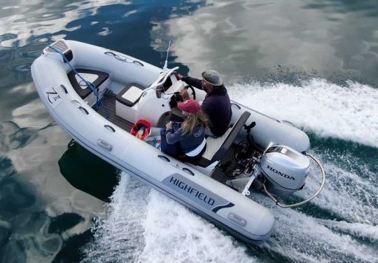 For nautical activities, opt for a larger, better motorized dinghy.