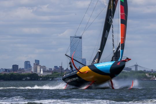 L'IMOCA de Boris Herrmann © Mark Loyd / Alea