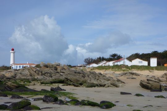 Phare des Corbeaux sur l'île d'Yeu