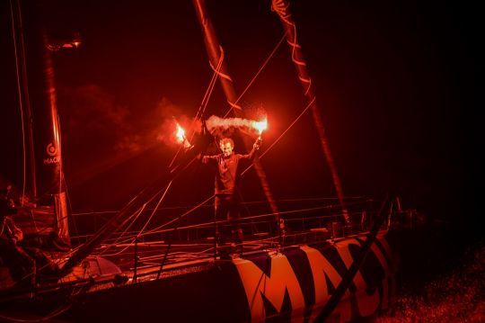 Victoire de Charlie Dalin sur le NY Vendée ⓒ Olivier Blanchet / Alea