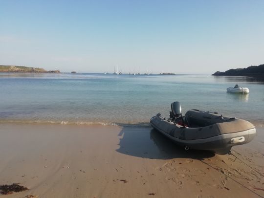 Plage de Porth Cressa, île de St Mary