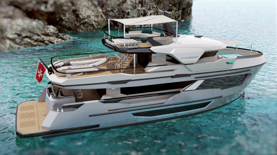 Le Kando85, le nouveau yacht Explorer d'Ava Yachts
