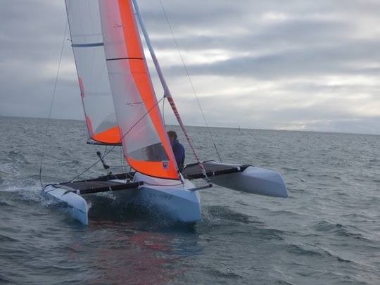 The Astus 16.5 is a good entry into the world of trimarans