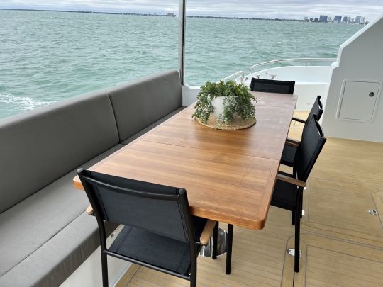 The cockpit is very welcoming