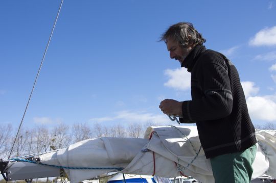 Pierre-André Huglo un puriste de la voile © Bruno Tréca