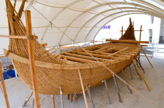 Le projet bateau Magan © Emily Harris, Zayed National Museum