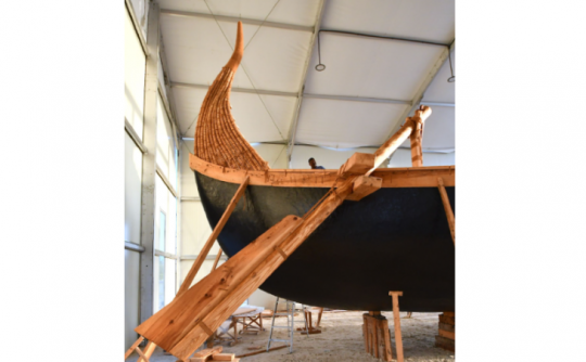 Le projet bateau Magan © Emily Harris, Zayed National Museum