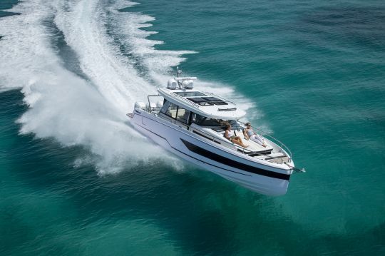 Le Wellcraft 355 de la gamme Performance Cruiser dont s'inspire la nouvelle gamme © Tom King 2022