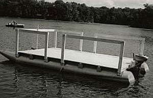 The Empress is considered the first pontoon boat of the modern age