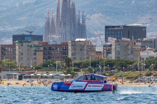 Les chases boats de la Coupe de l'America