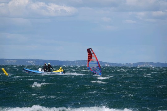  Tess en stage avec l'équipe de France au Jaï à Marignane, en avril 2024 © Céline Sermet