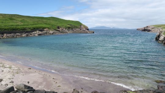 Plage de Cruas Crom près de Cahersiveen