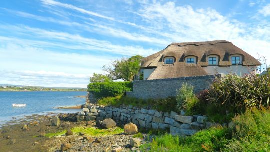 La maison d'un célèbre chanteur à Roundstone