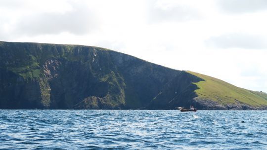 Navigation au sud de la baie de Sligo