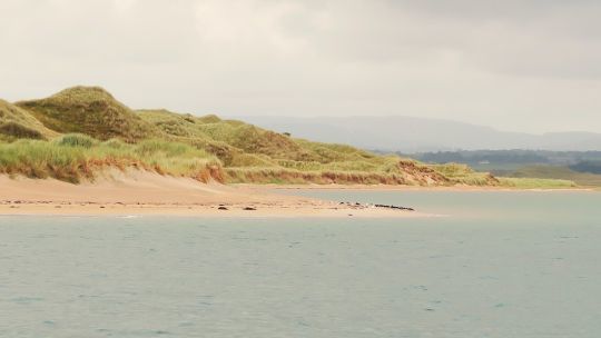 Bartragh Island, côté intérieur du banc de sable