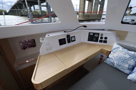 Seawind 1170 features a real chart table