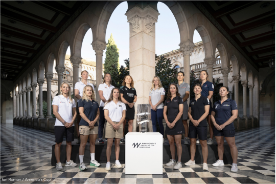 Les navigatrices de la Puig Women's America's Cup