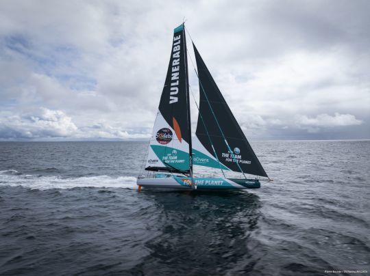 L'IMOCA Vulnérable possède des voiles North Sails © Pierre Bouras / TR Racing