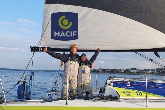 Qui succèdera à Loïs Berrehar aux côtés de Charlotte Yven ? © PoleFinistereCourseauLarge