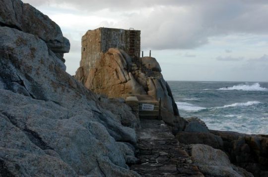 Support maçonné de la cloche sous-marine d'Ouessant