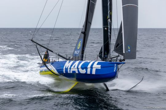 L'IMOCA Macif Santé Prévoyance © Jean-Marie Liot / Alea