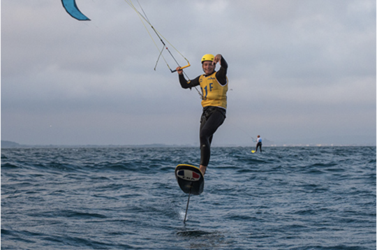 Nell de Jaham – Wind Force du Robert - Champion de de France de kitefoil homme 15-20 ans © FFVoile / E. Bellande