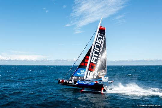 L'IMOCA Fortinet Best Western © Adrien Nivet / polaRYSE