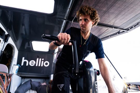 Le skipper de l'IMOCA Lazare, Tanguy Le Turquais © Coline Beal