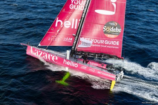 L'IMOCA Lazare de Tanguy Le Turquais © Pierre Bouras