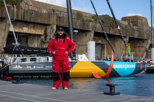 Les grands foils de l'IMOCA MaliziaSeaExplorer © Team Malizia - Seaexplorer