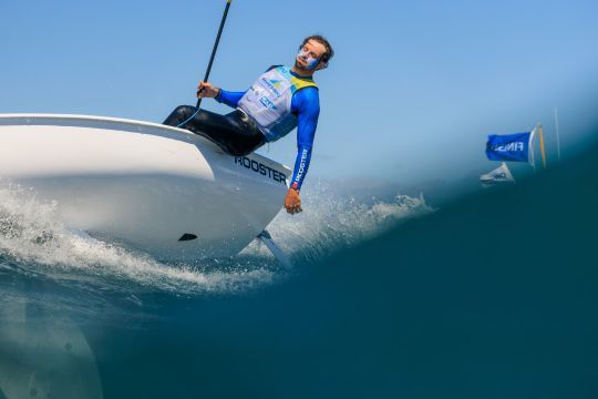 Facundo Mario Olezza Bazan sur le championnat du monde 2024 ILCA 7 © Jack Fletcher