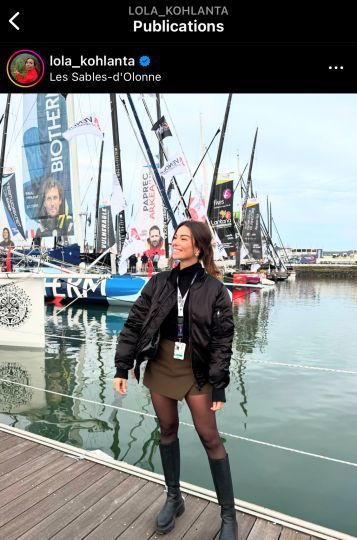 Tout premier Vendée Globe pour l'influenceuse