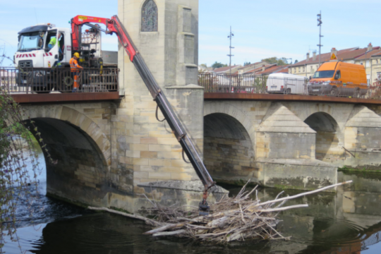 Sortie d'embâcle à Bar-le-Duc