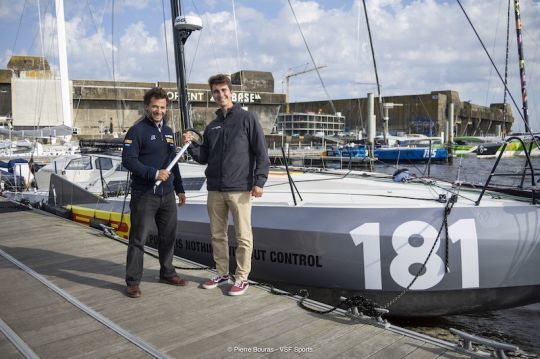 Ambrogio Beccaria cède son bateau à Pep Costa © Pierre Bouras/VSF Sports