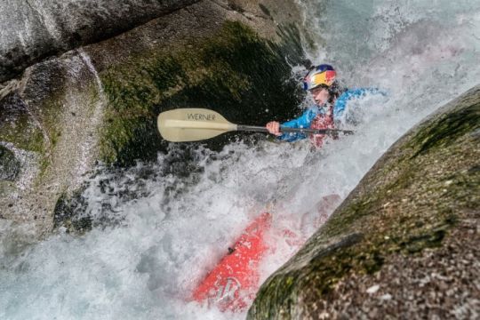 Nouria Newman lors de son expédition en solo au Ladakh, en Inde © Ali Bharmal, Red Bull Content Pool