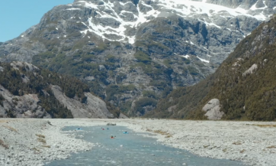 Les paysages du Rio Blanco en Patagonie © Red Bull