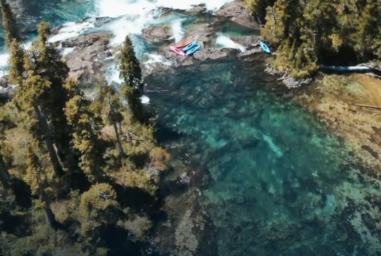 Les paysages du Rio Blanco en Patagonie © Red Bull