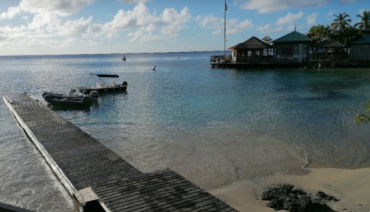 Britannia Bay à Mustique Island © The Navigation Family