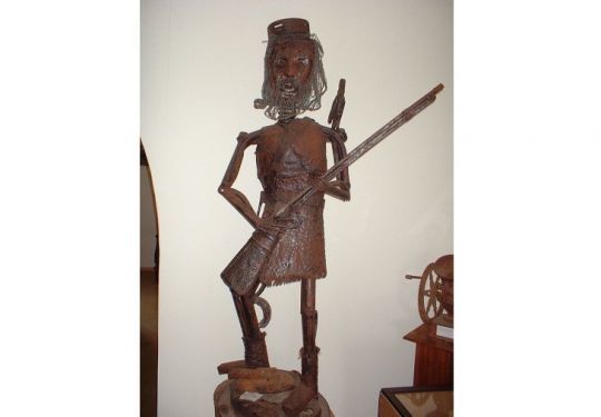 Statue représentant Alexander Selkirk