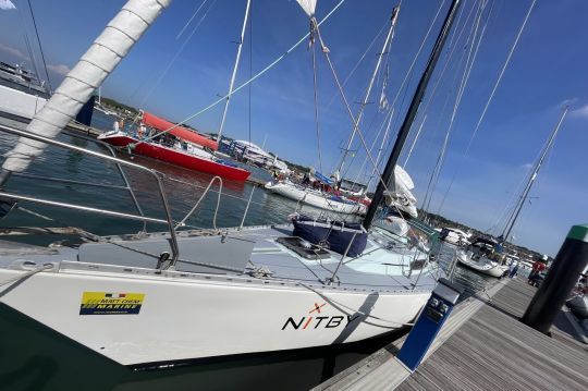 Au ponton &agrave; Cowes