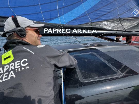 Corentin Horeau, vainqueur de la Solitaire du Figaro 2023