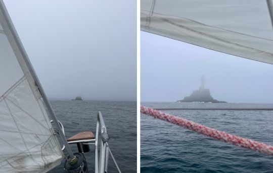 Fastnet devant l'&eacute;trave
