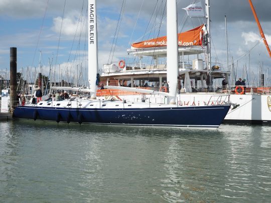 Premi&egrave;re sortie pour Magie Bleue, apr&egrave;s un long chantier de remise en &eacute;tat