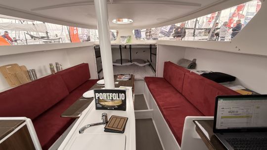 Le roof panoramique du Virgin Mojito 32 d'IDB Marine