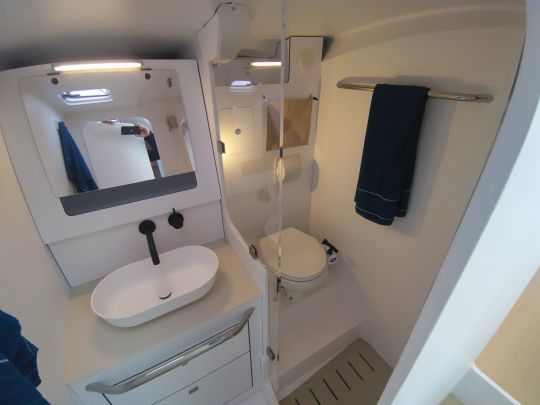 La salle d'eau du Loxo 40 