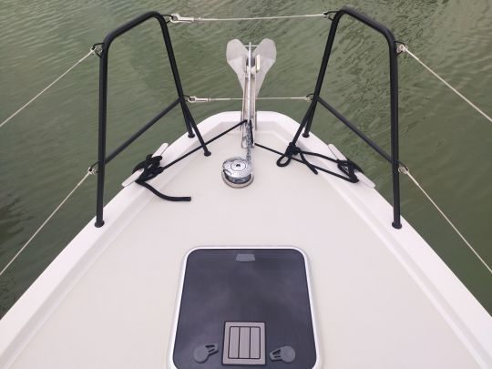 La plage avant du Loxo 40 