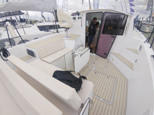 Le cockpit du Loxo 40