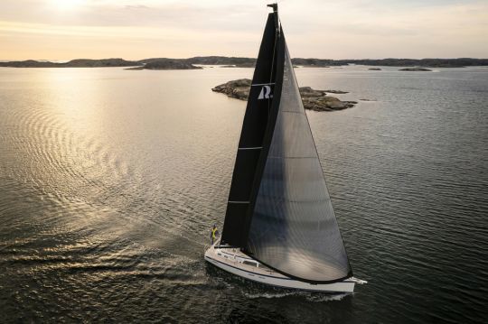 Un Code Zero installé à bord d'un Hallberg-Rassy