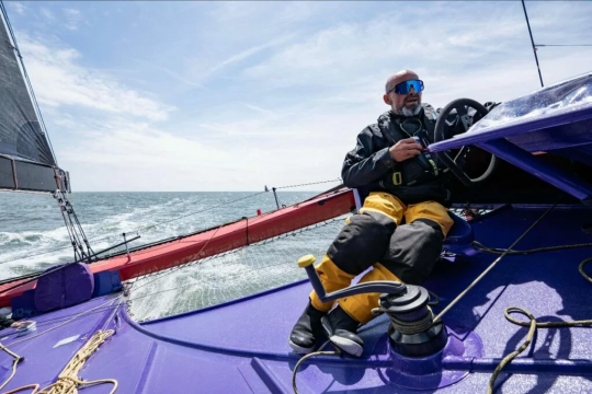 Erwan  Leroux au volant  de Koesio