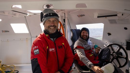 &copy;L&eacute;onard Legrand / Fred Morin - Team Sodebo 
